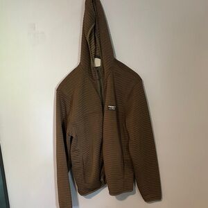 L.L. Bean Tan Hooded Jacket